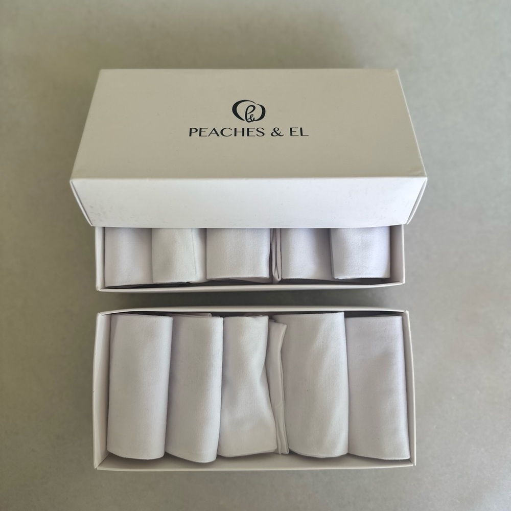 10 pairs white nylon socks